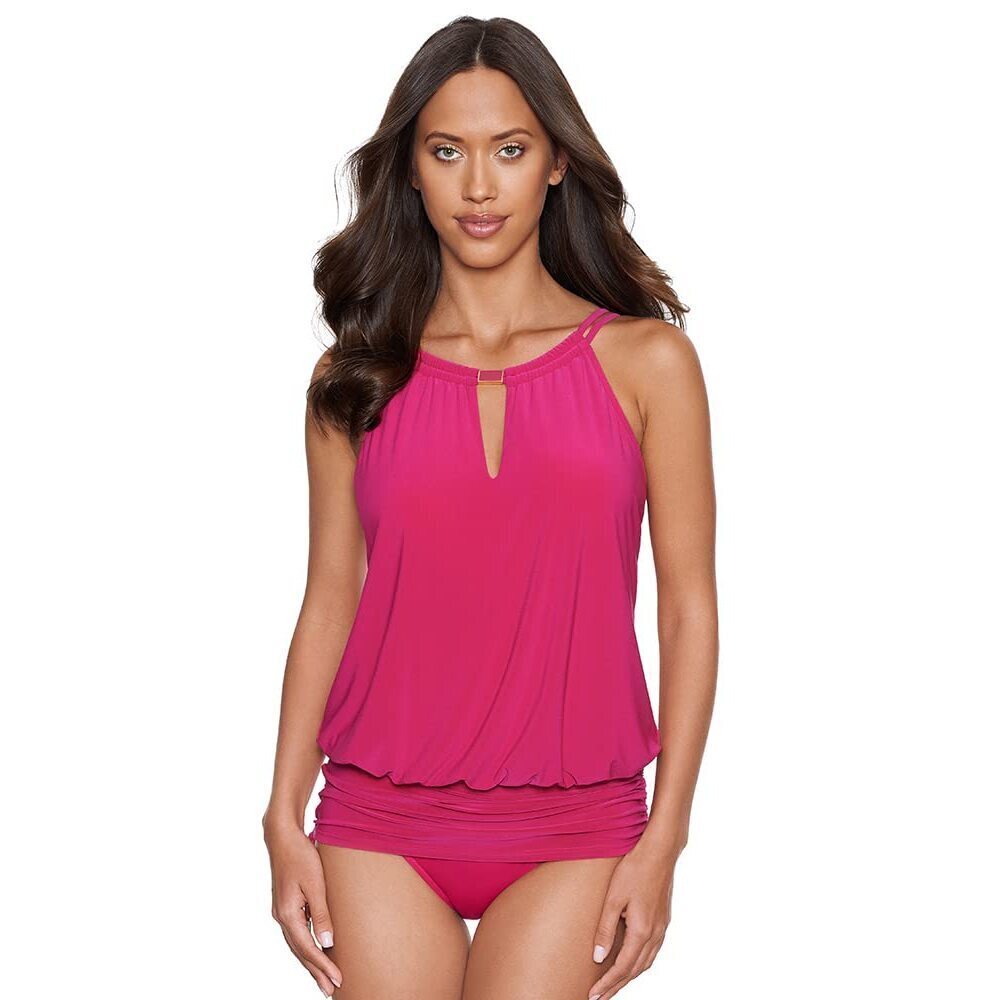MagicSuit Swimsuit Susan Underwire One Piece Swimdress Ruby 14 NWT